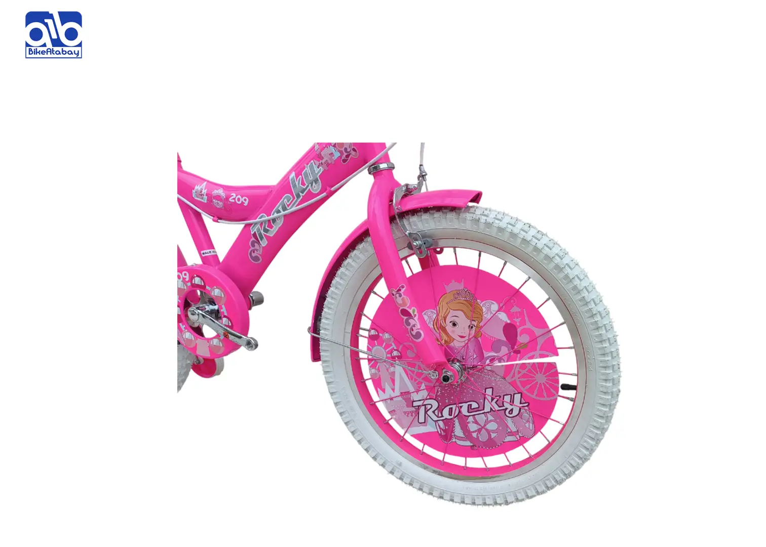 دوچرخه دخترانه راکی سایز 20 - thumbnail 6