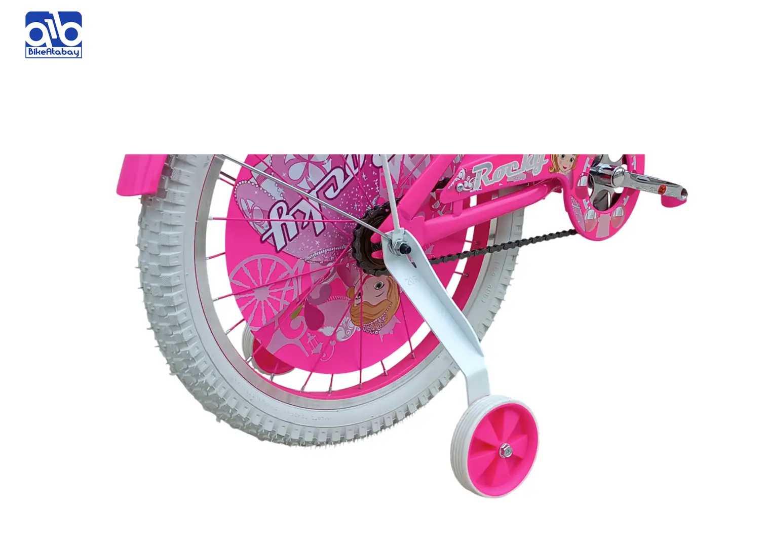 دوچرخه دخترانه راکی سایز 20 - thumbnail 10