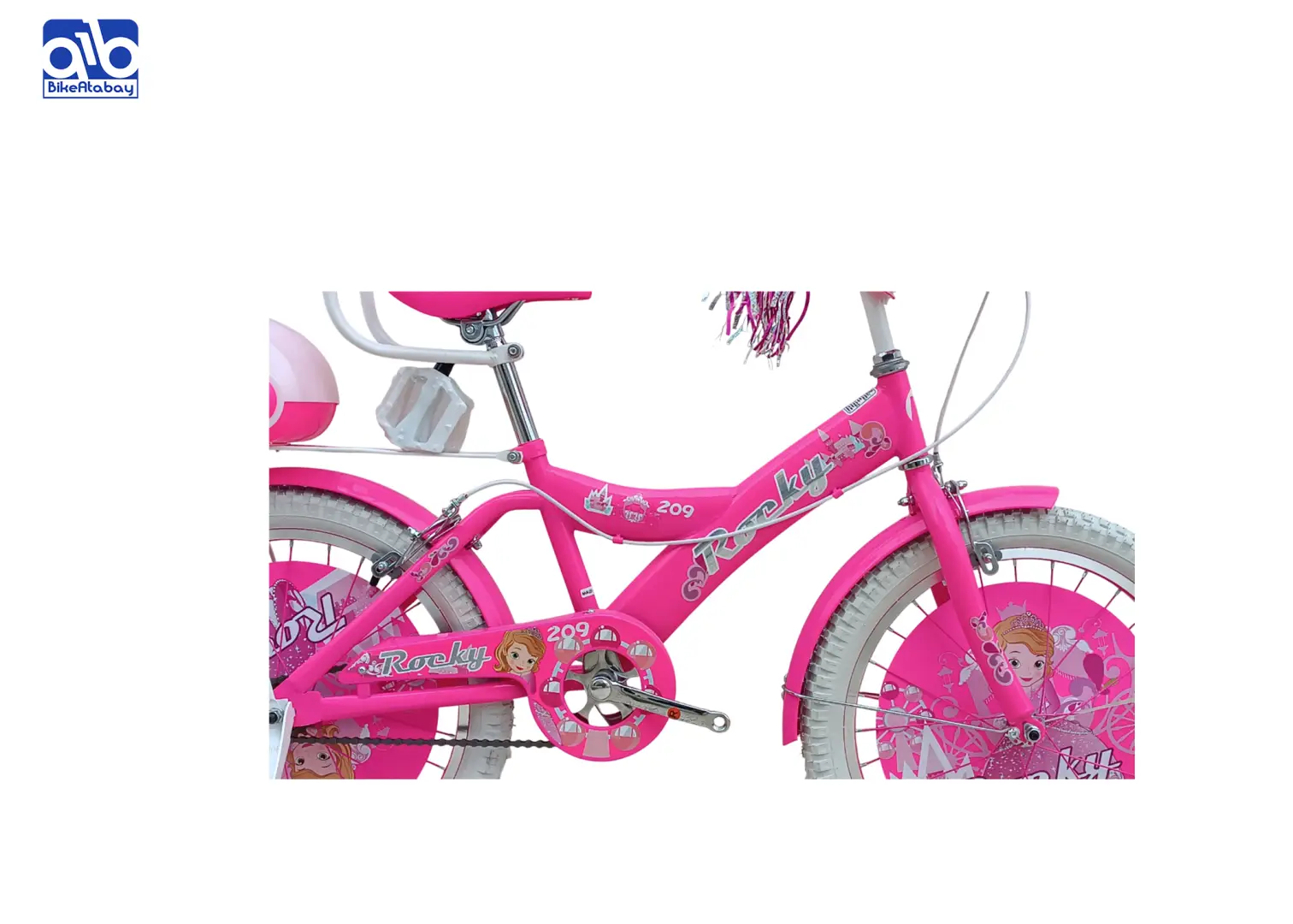 دوچرخه دخترانه راکی سایز 20 - thumbnail 2